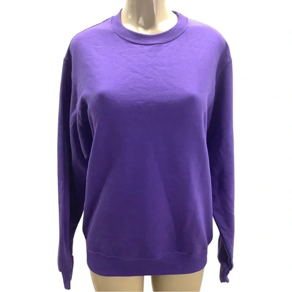 Clique purple crewneck sweatshirt new without tags - Picture 1 of 4
